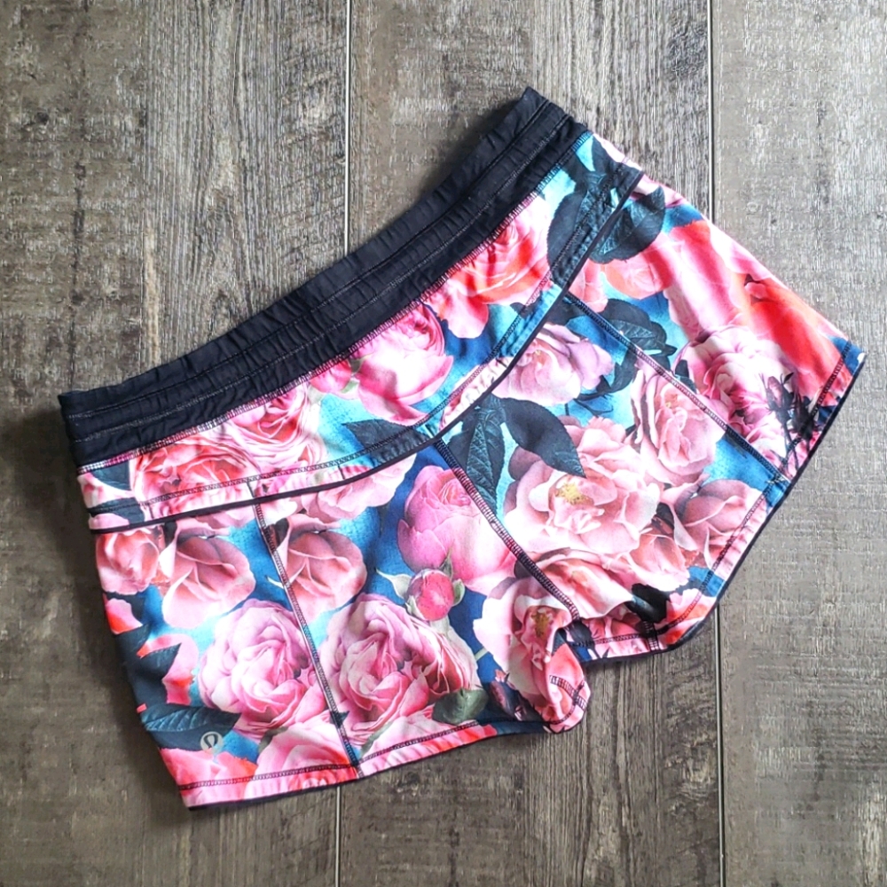 Lululemon Shorts In Secret Garden